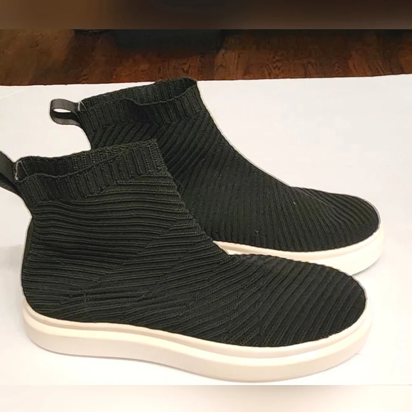 Asos Black  Pull-On Sock Sneakers  Women's Size 7 - Picture 13 of 16